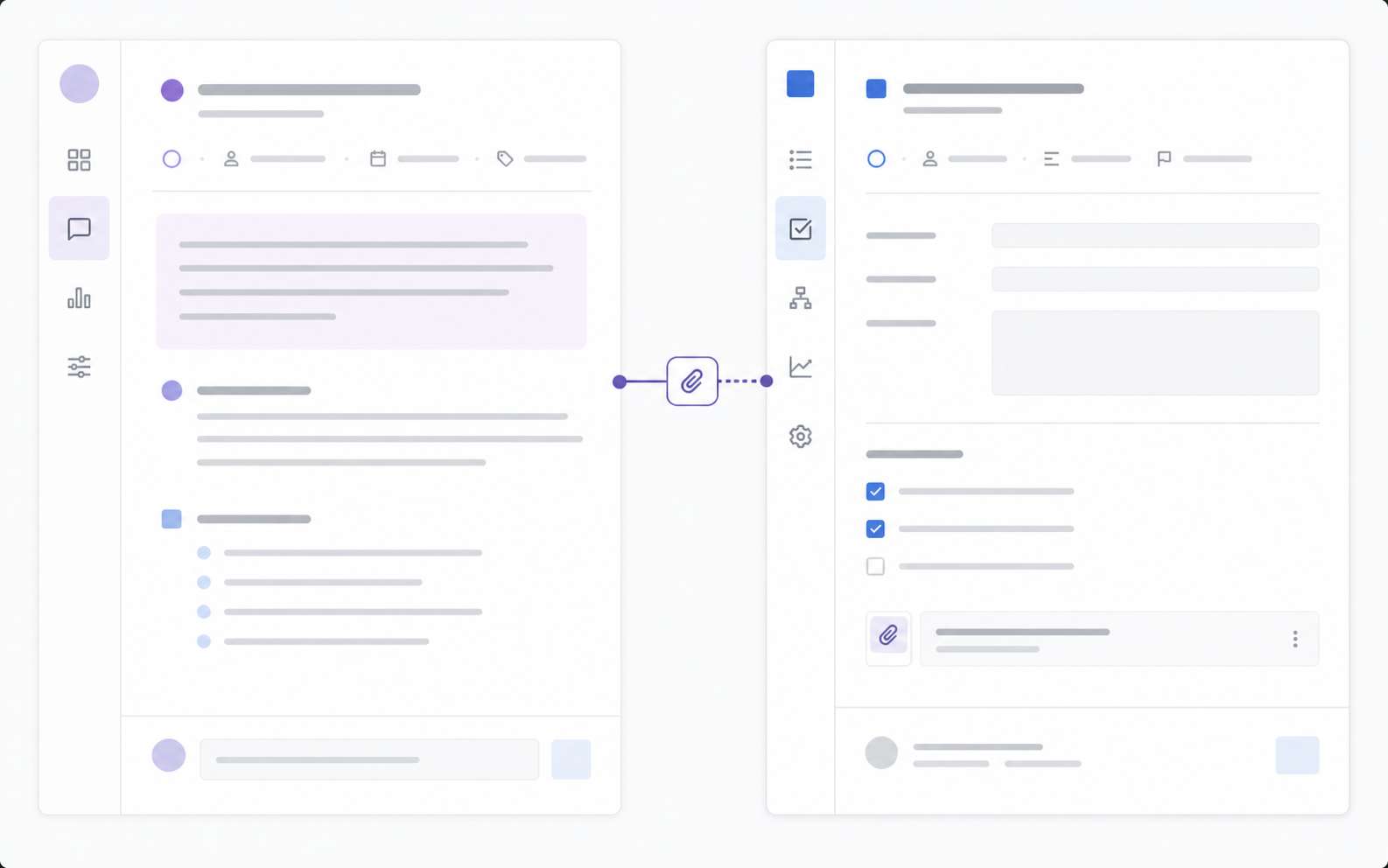 Feedback connected to delivery work