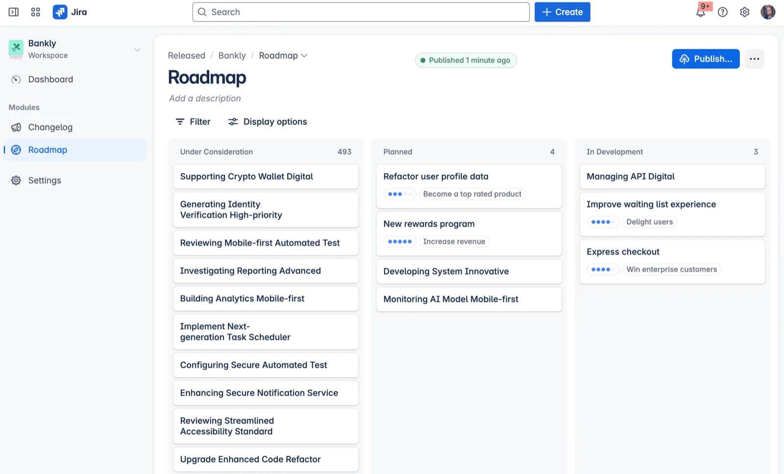 Product comparison illustration